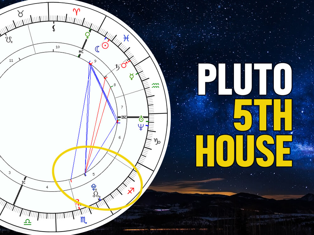 pluto in 5th house