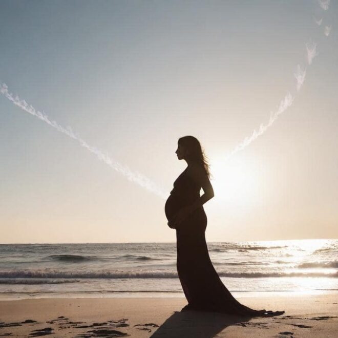 Seeing 555 During Pregnancy? Your Angels Have A Message