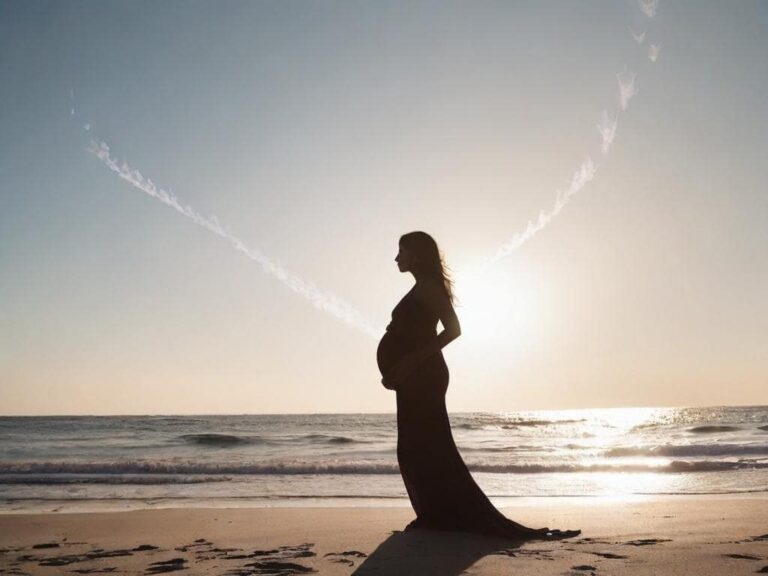 Seeing 555 During Pregnancy? Your Angels Have A Message