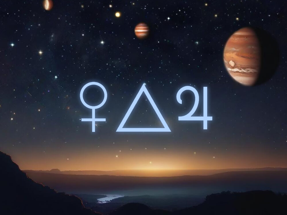 venus trine jupiter
