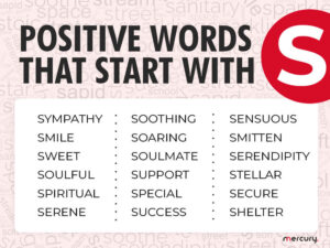 727 Hand-Picked Positive Words That Start With S