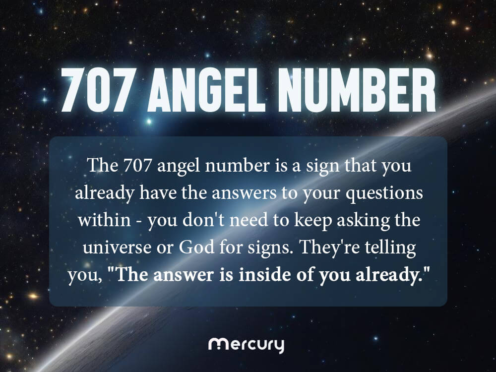 angel number 707