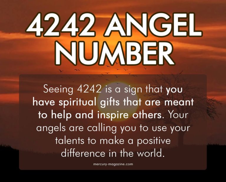 Angel Number 4242 Spiritual Meaning (Love, Money, Twin Flame)