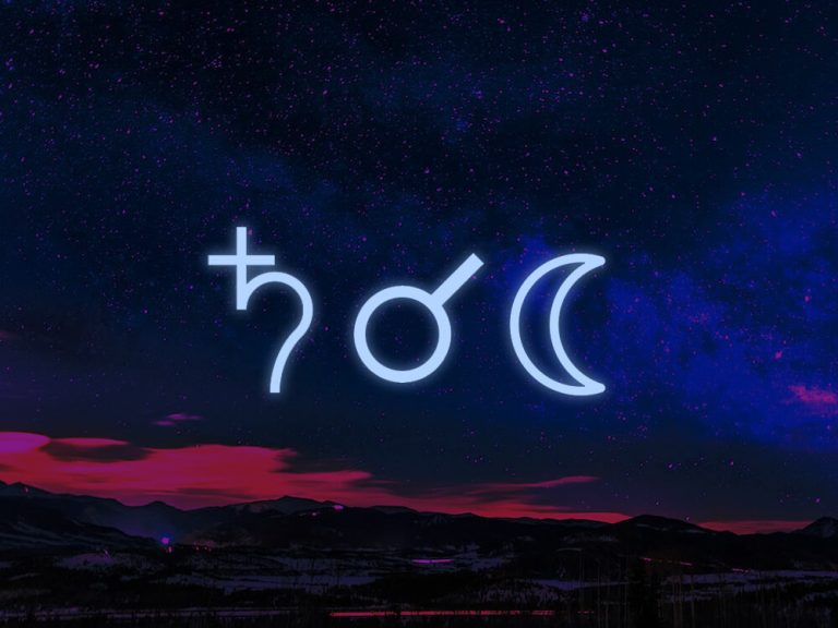 Saturn Conjunct Moon Synastry: A Karmic Connection