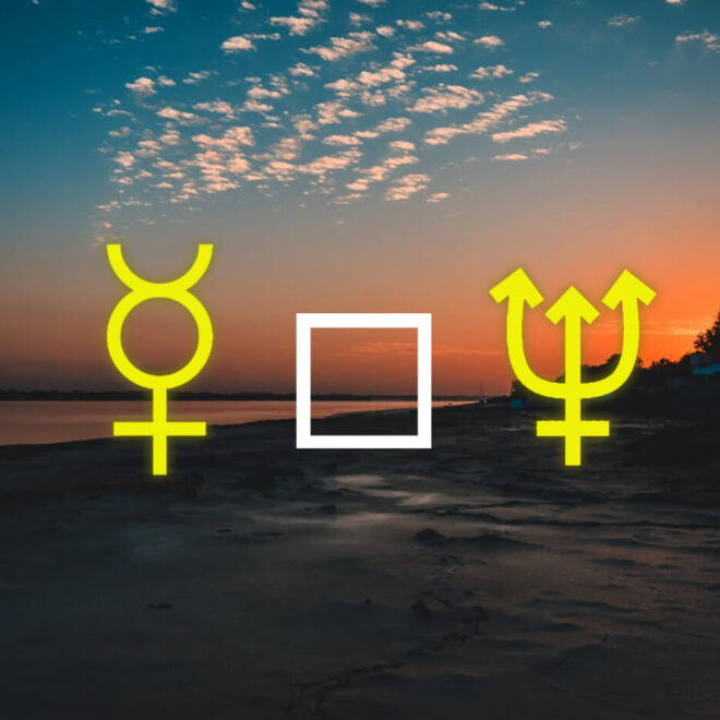 Mercury Square Neptune (Natal, Synastry, Transit): The Illusion vs. Reality Dilemma