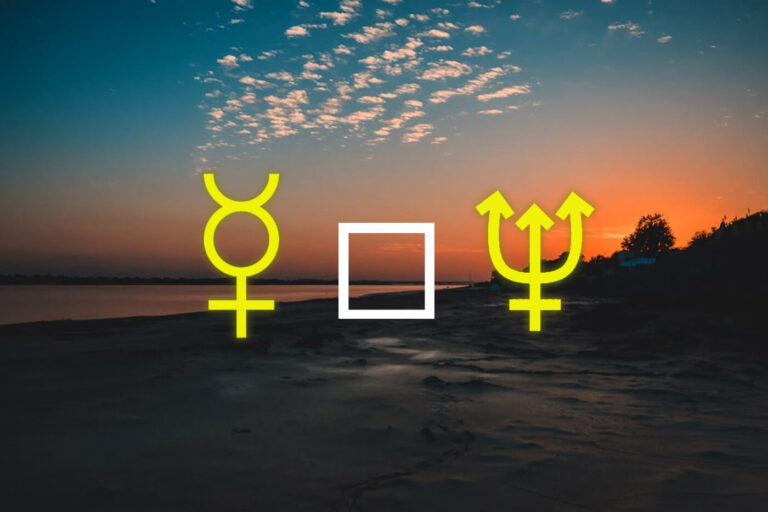 Mercury Square Neptune (Natal, Synastry, Transit): The Illusion vs. Reality Dilemma