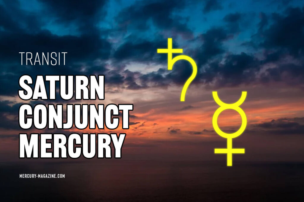 saturn conjunct mercury transit