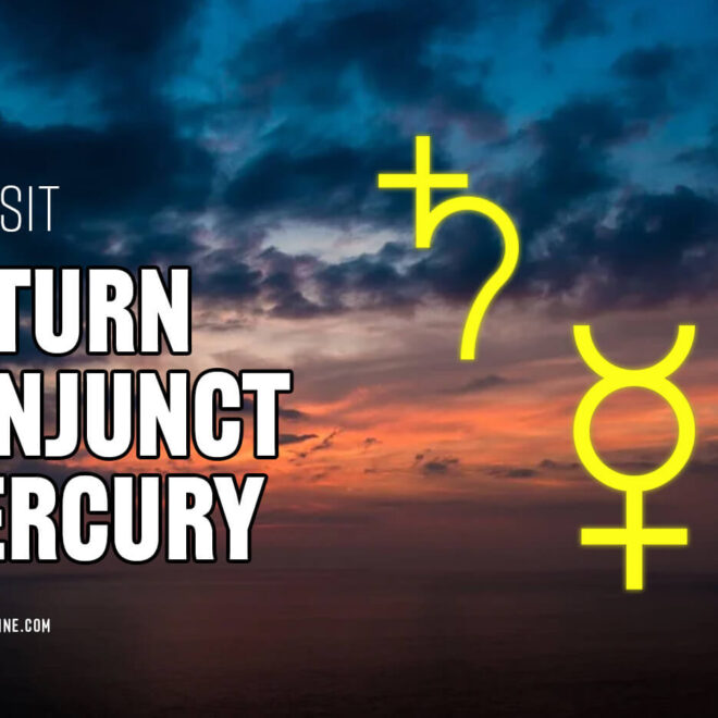 Saturn Conjunct Mercury Transit: Mental Heaviness With a Purpose
